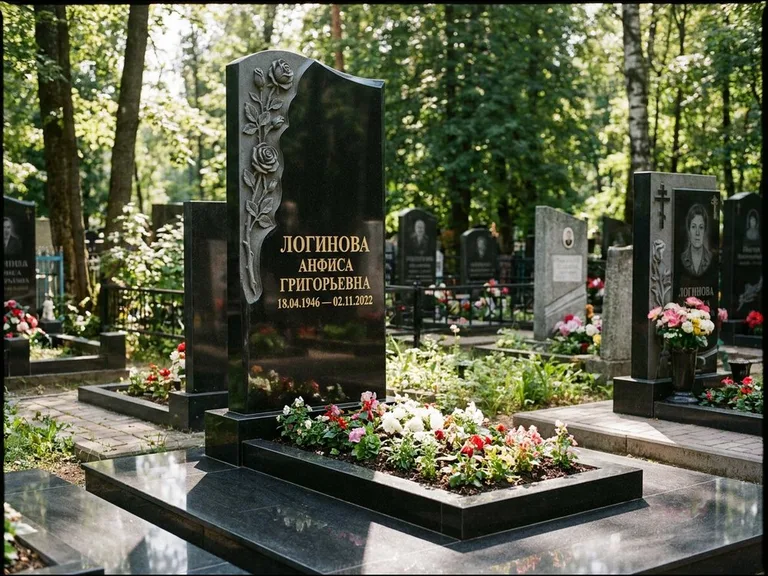 Памятник с барельефом — выполненная работа 10 в Кемерово