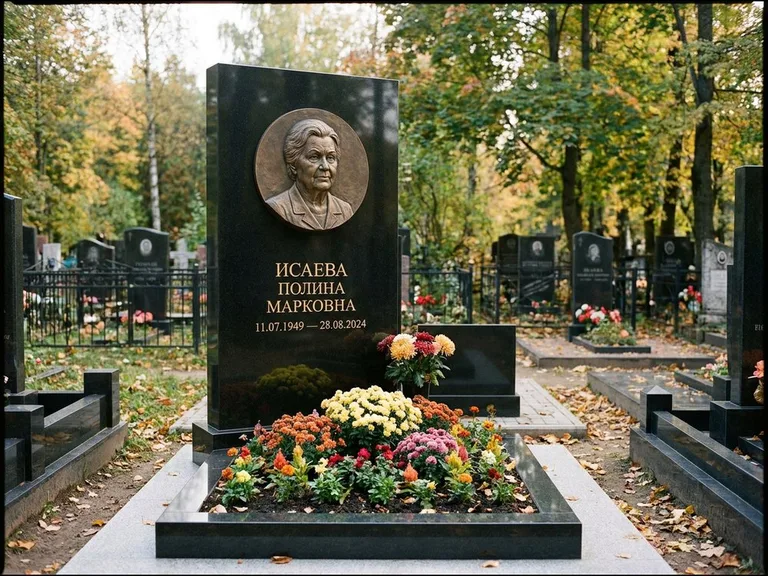 Памятник с барельефом — выполненная работа 20 в Кемерово