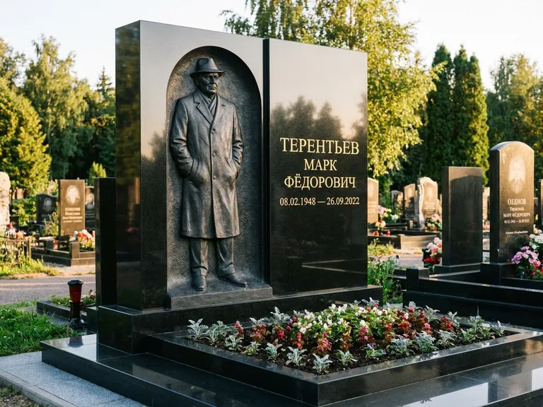 Памятник с барельефом — выполненная работа 29 в Кемерово