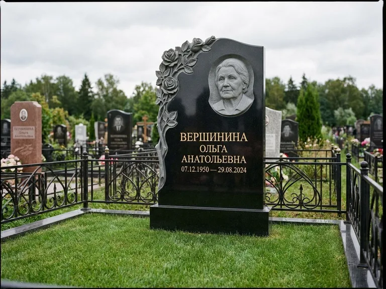 Памятник с барельефом — выполненная работа 39 в Кемерово