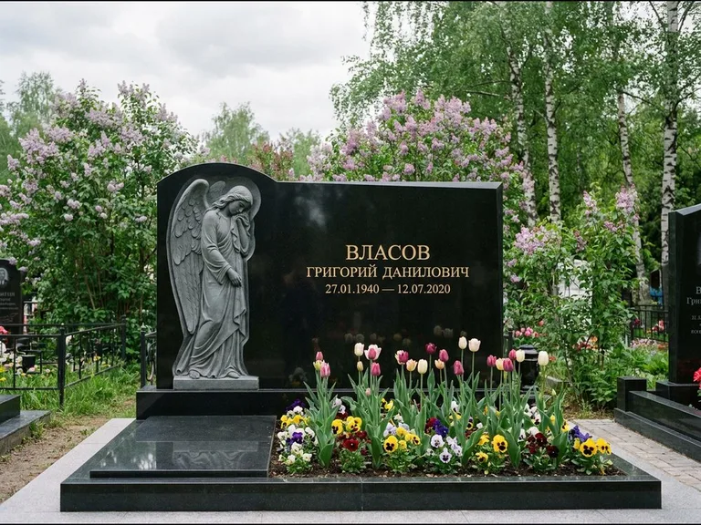 Памятник с барельефом — выполненная работа 3 в Кемерово
