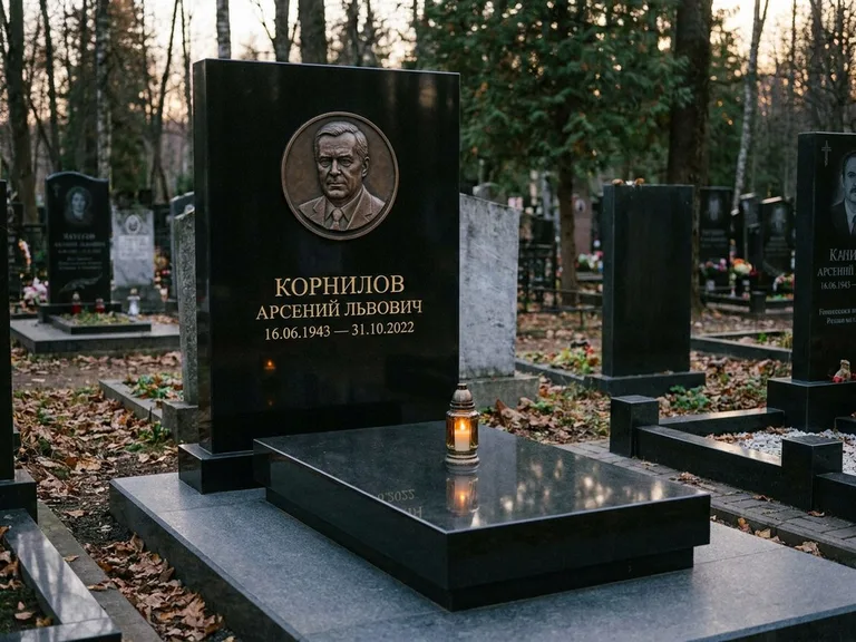 Памятник с барельефом — выполненная работа 46 в Кемерово