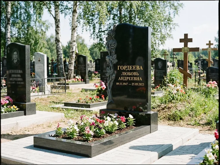 Памятник с барельефом — выполненная работа 4 в Кемерово