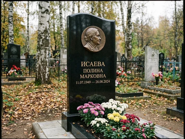 Памятник с барельефом — выполненная работа 8 в Кемерово