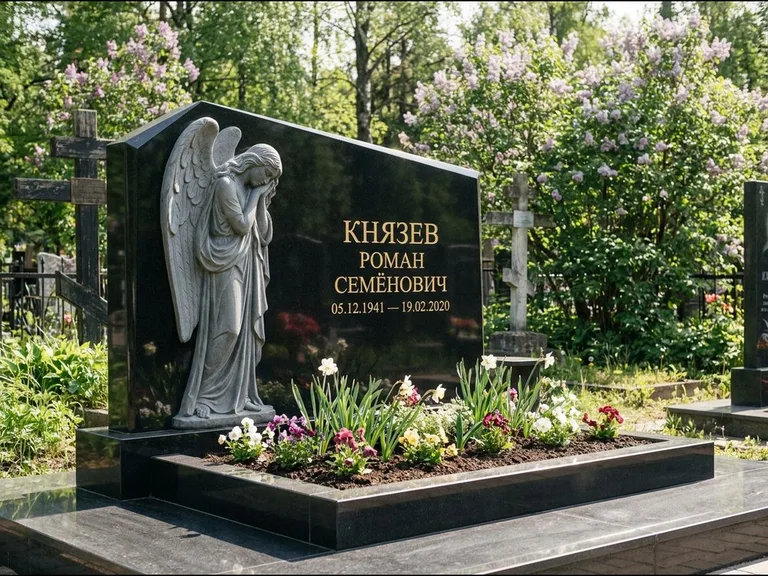 Памятник с барельефом — выполненная работа 9 в Кемерово