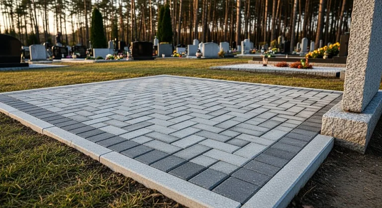 Мощение семейного захоронения, образец ПМ017 в Кемерово