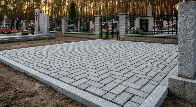 Выполненная работа по благоустройству участка, ПМ043 в Кемерово