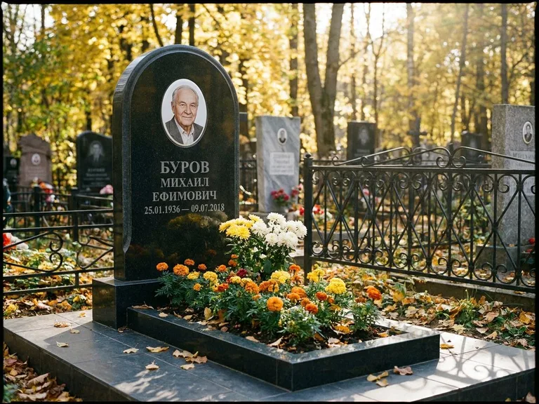 Керамический портрет — работа «Буров» в Кемерово