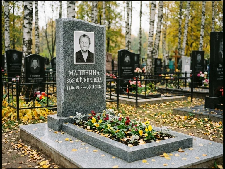 Прямоугольный керамический портрет — работа «Малинина» в Кемерово