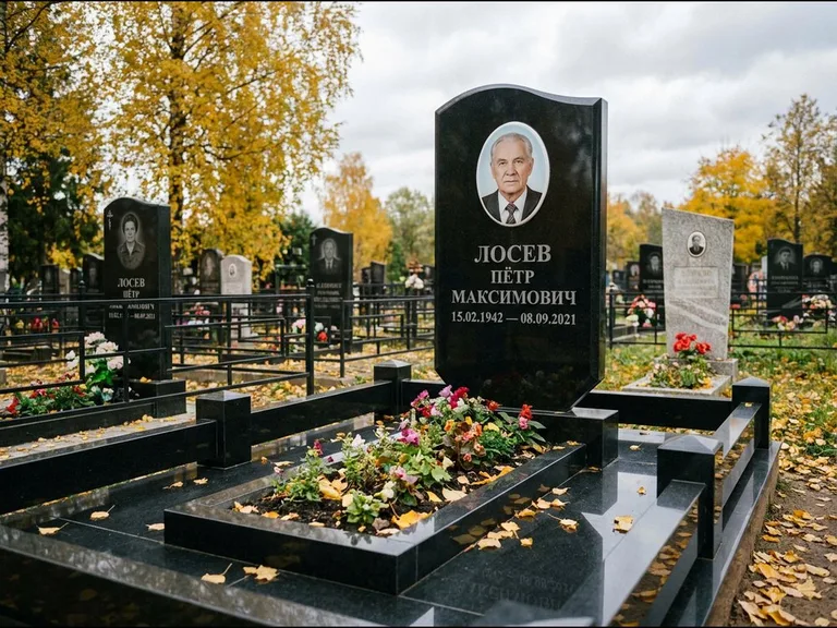 Керамический портрет — работа «Лосев» в Кемерово