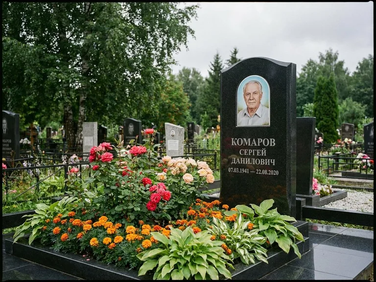Керамический портрет — работа «Комаров» в Кемерово