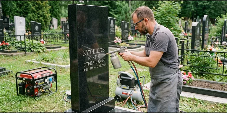 Гравировка с выездом — гравировка на памятник в Кемерово