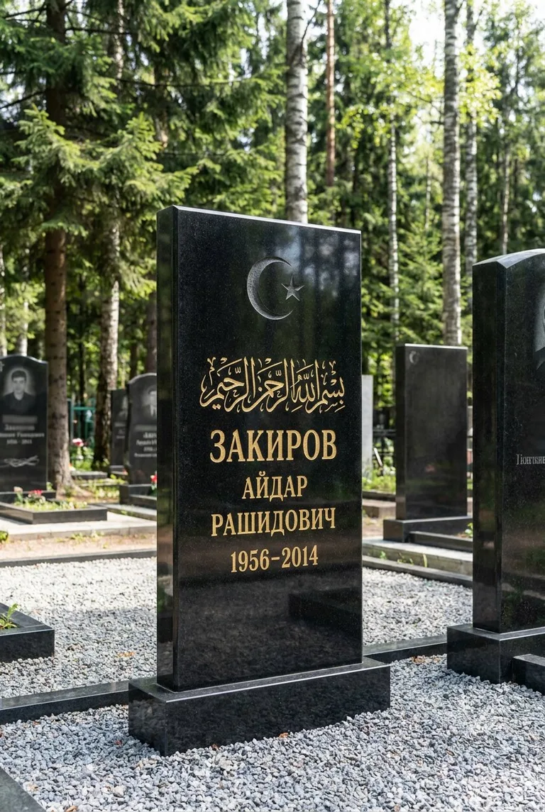 Аллея на Клещихинском кладбище в Новосибирске