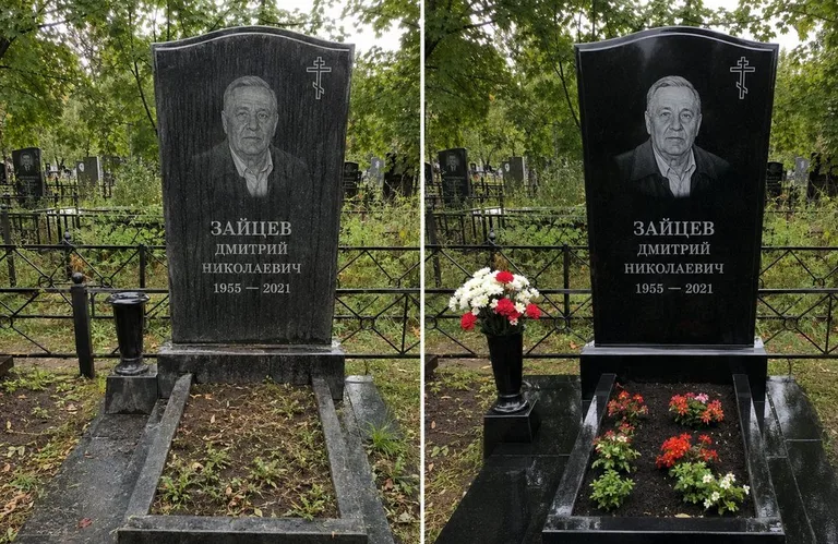 Уборка комплекса со скамьёй и плиткой до и после в Кемерово