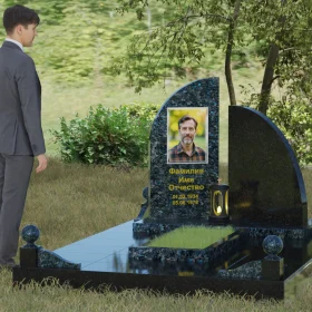 Памятник на могилу Комбинированный простой - П065
