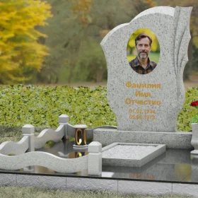 Светский вертикальный памятник для одного - П147