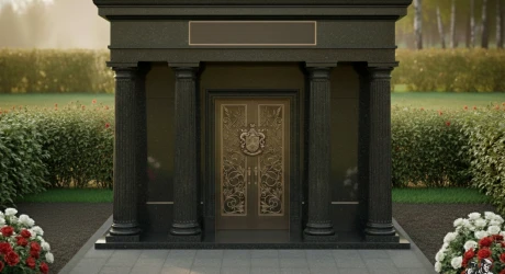 Работы по устройству семейного склепа