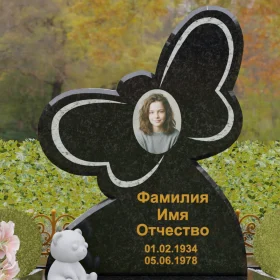Гранитный вертикальный памятник для светского захоронения – П236
